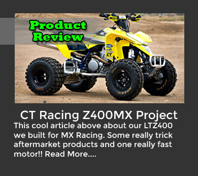 Suzuki LTZ400 Racing Upgrades