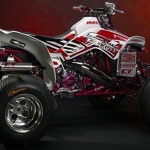 Honda ATV Photo Gallery ct racing trx250r graphic kit red 150x150