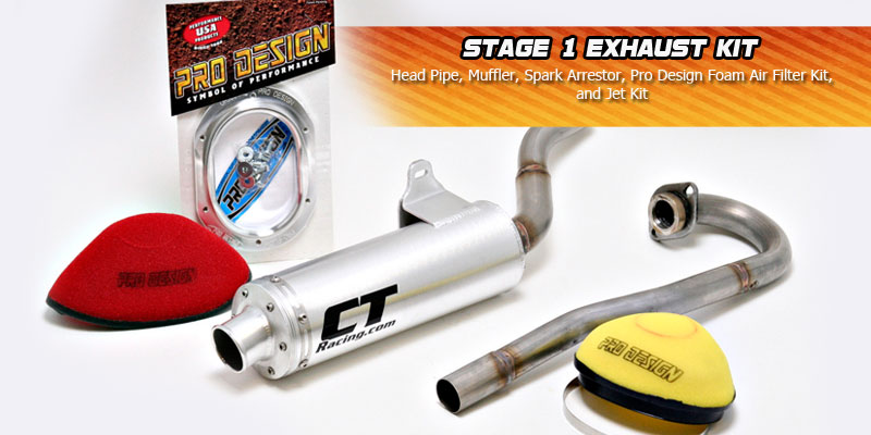 HMF Racing Exhaust Basic Jet Kit Yamaha Raptor 250 2008-2014 