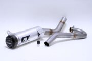 PP-450Z-80Stainless pipe, silencer, 14 disc '06-09 M-80