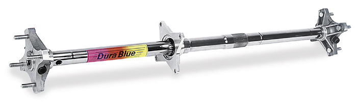 Raptor 250 Dura Blue Eliminator X-33 Pin Drive Axle with Cast Hubs 