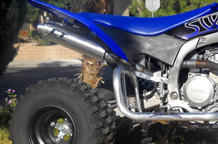 YFZ450R Exhaust Pipe